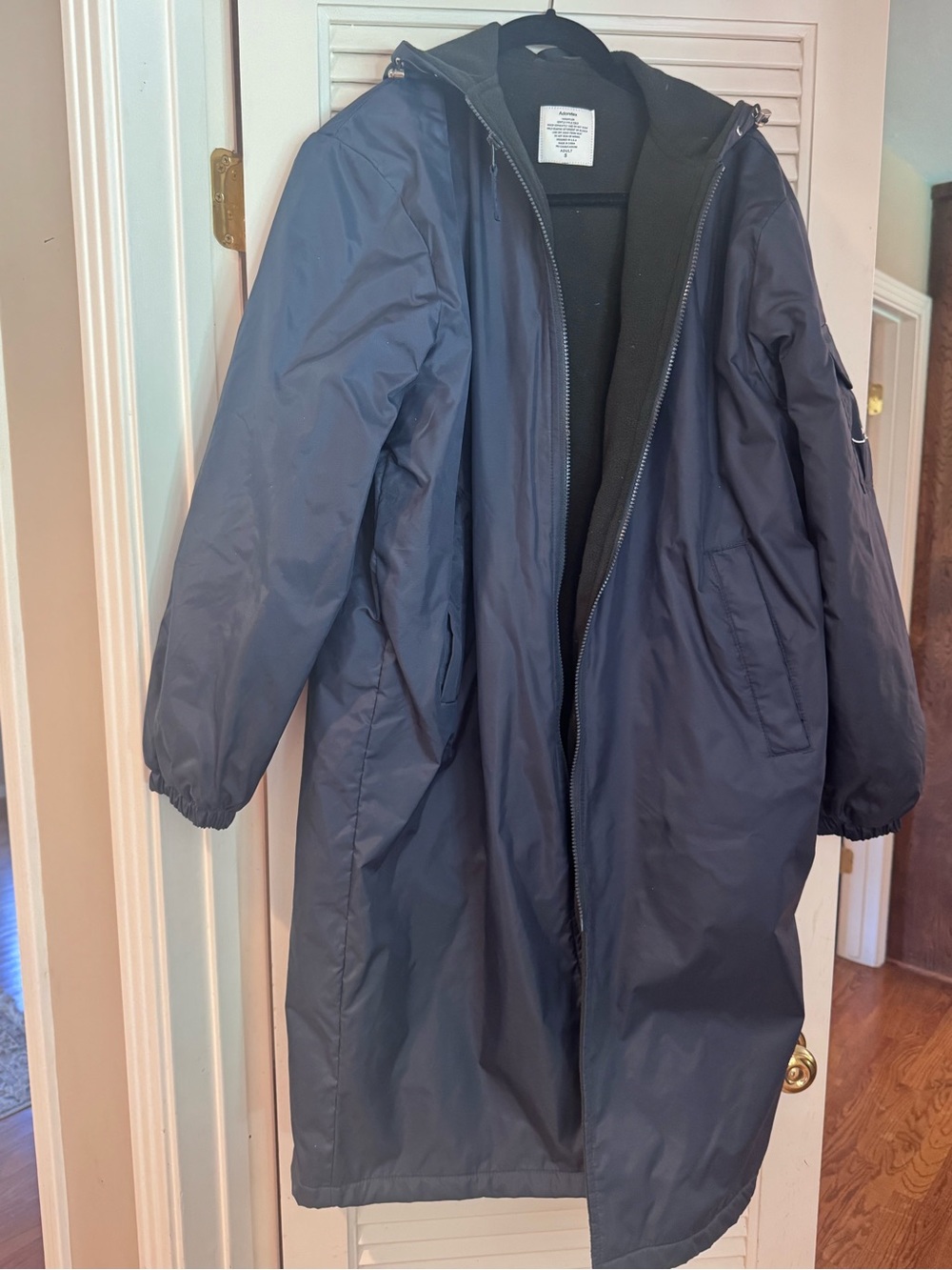 Parka for swimmers